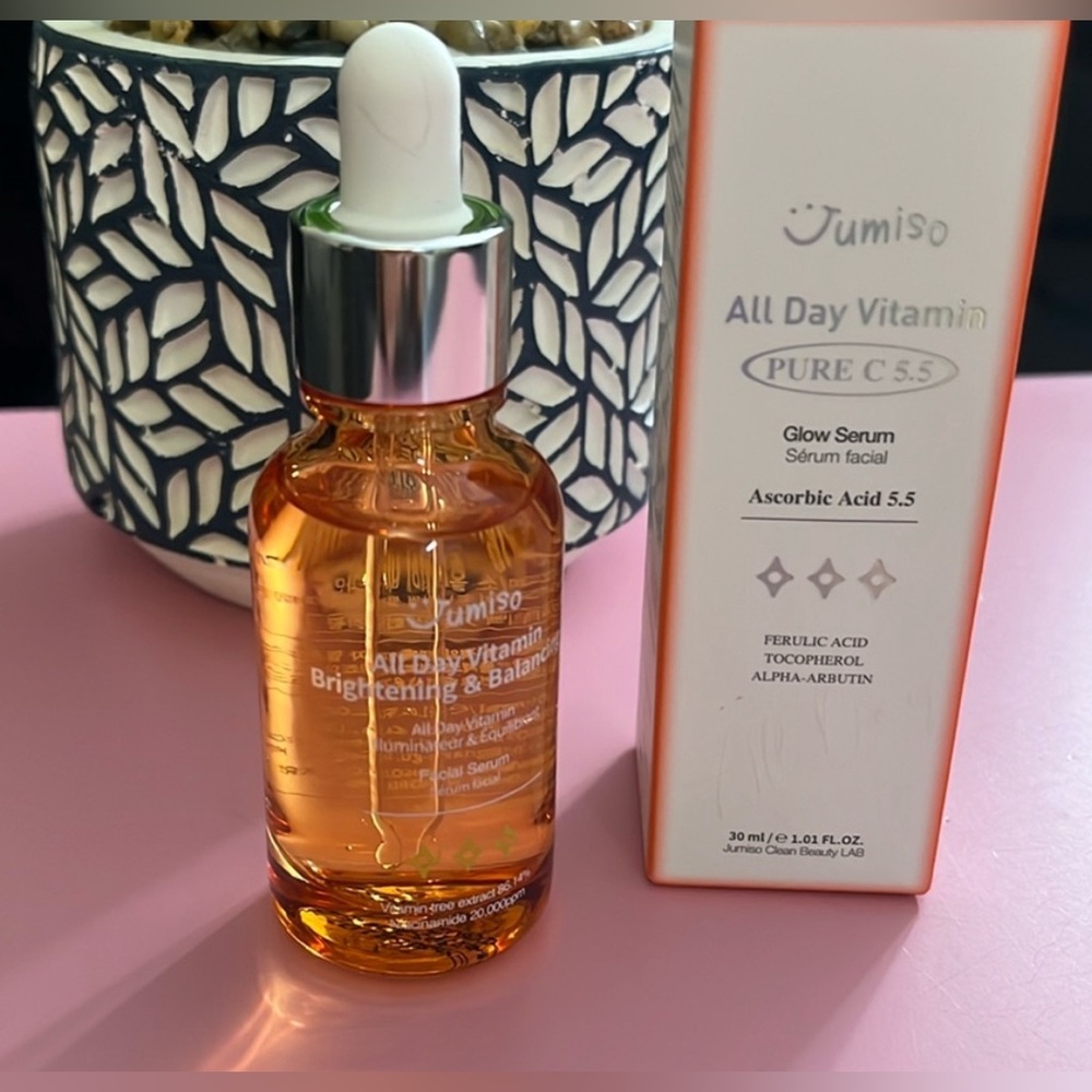 Jumiso All Day Vitamin Pure C 5.5‎ Glow Serum, 1.01 fl oz, Dark Spots, Dullness*